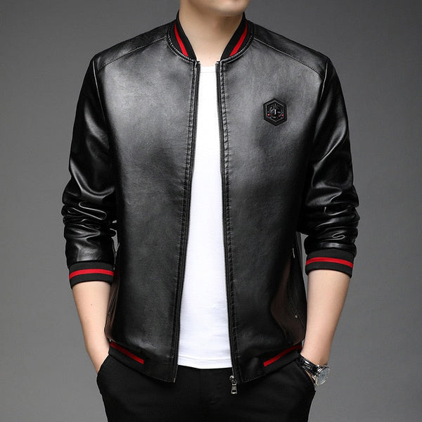Jaqueta Masculina Premium de Couro Macmer MM113