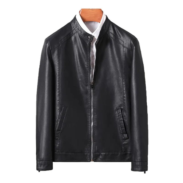 Jaqueta Masculina de Couro Casual Macmer MM096
