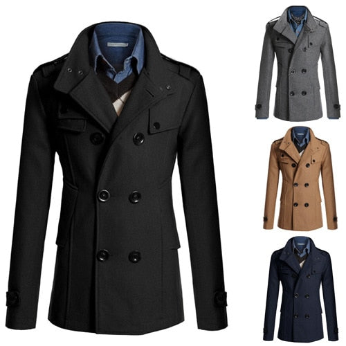 Casaco Masculino Abotoamento Duplo Hester Macmer MM150